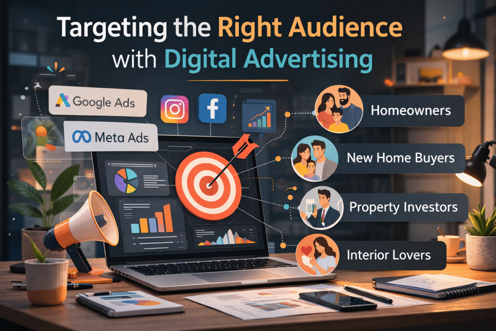 Digital advertising strategy targeting the right audience in digital marketing